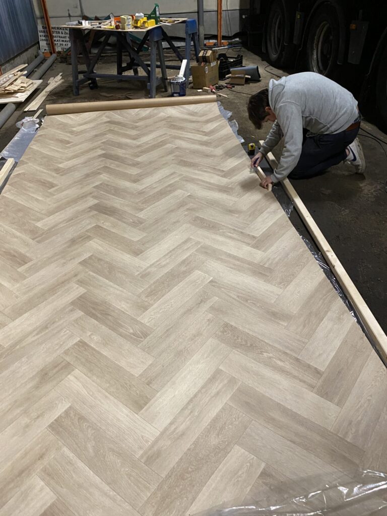 conversion - vynil floor 