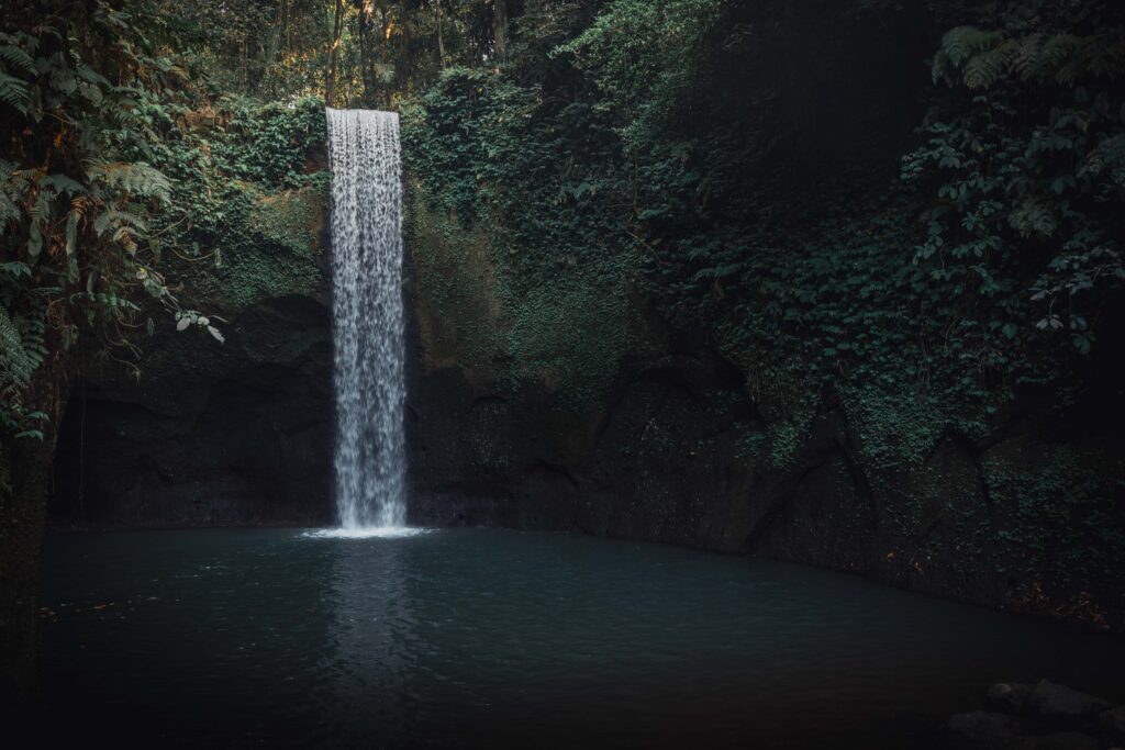 Tibumana Waterfall in Ubud, Bali