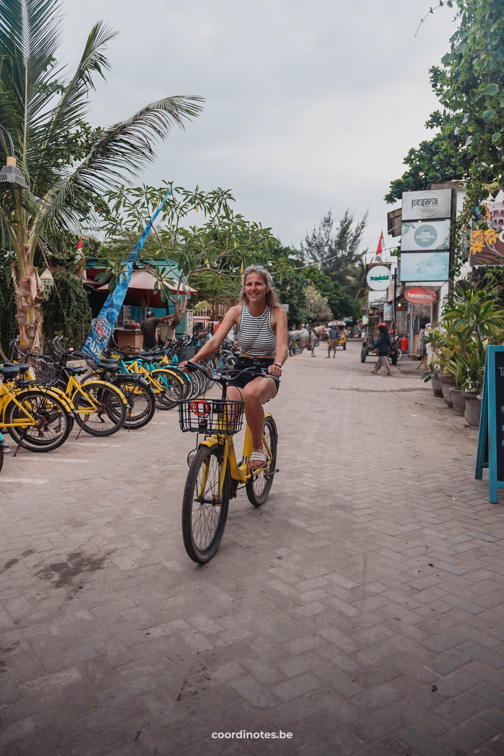 There is no motorized traffic on the Gili islands