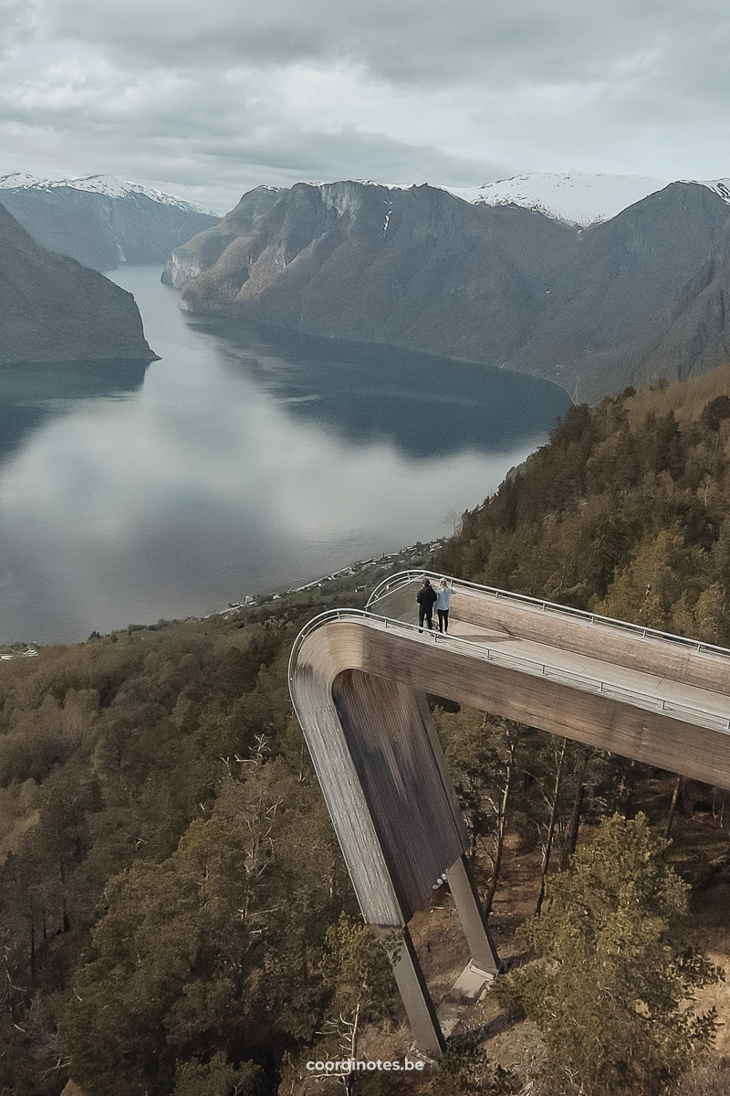 Stegastein Viewpoint in Southern Norway