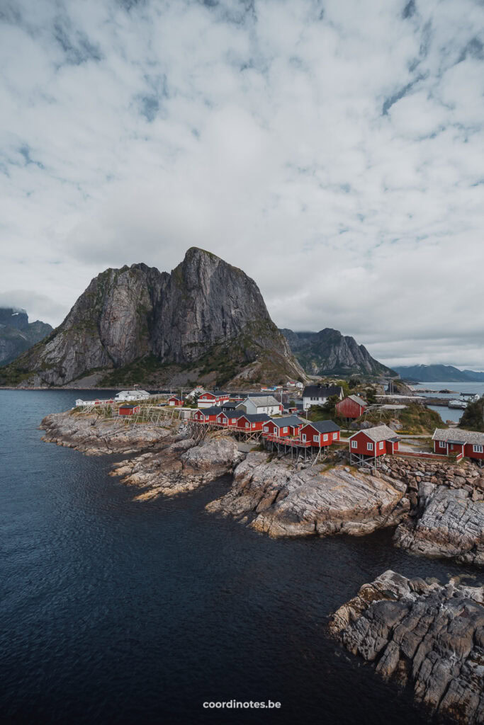 Famous photo spot at Hamnoy