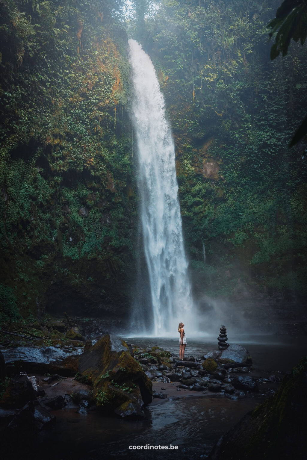 Nungnung waterfall in Bali