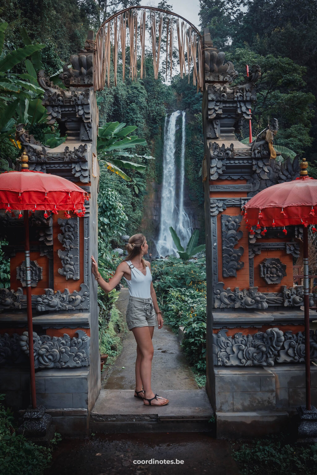 Gitgit waterfalls in Bali