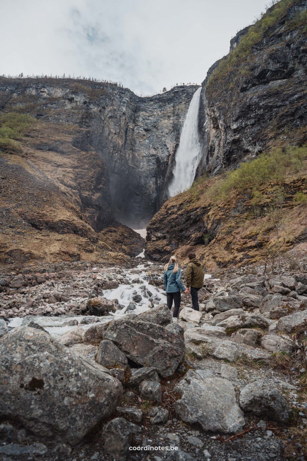 Vettisfossen waterfall in Norway
